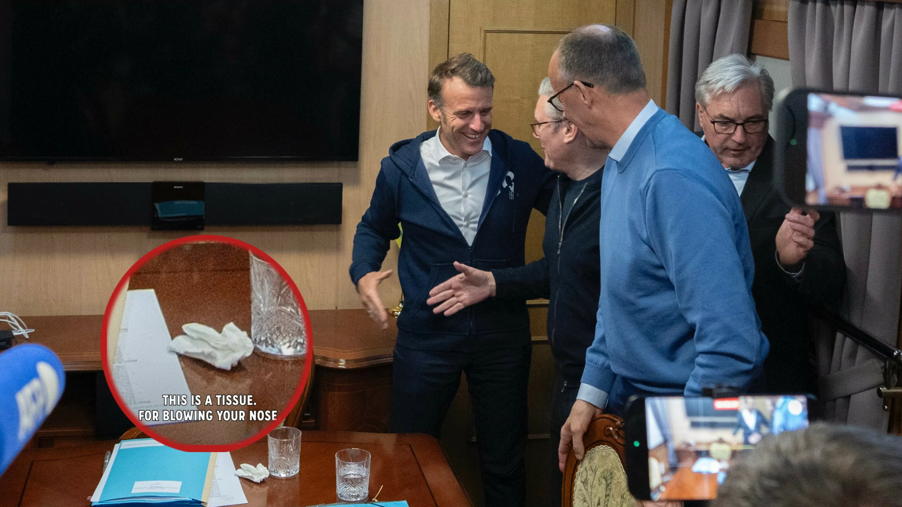 Фейк про Макрона та пакетик з наркотиками